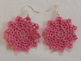 Háčkované náušnice